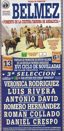 3ª SELECCION DEL XVI CICLO DE NOVILLADAS DE ESCUELAS ANDALUZAS